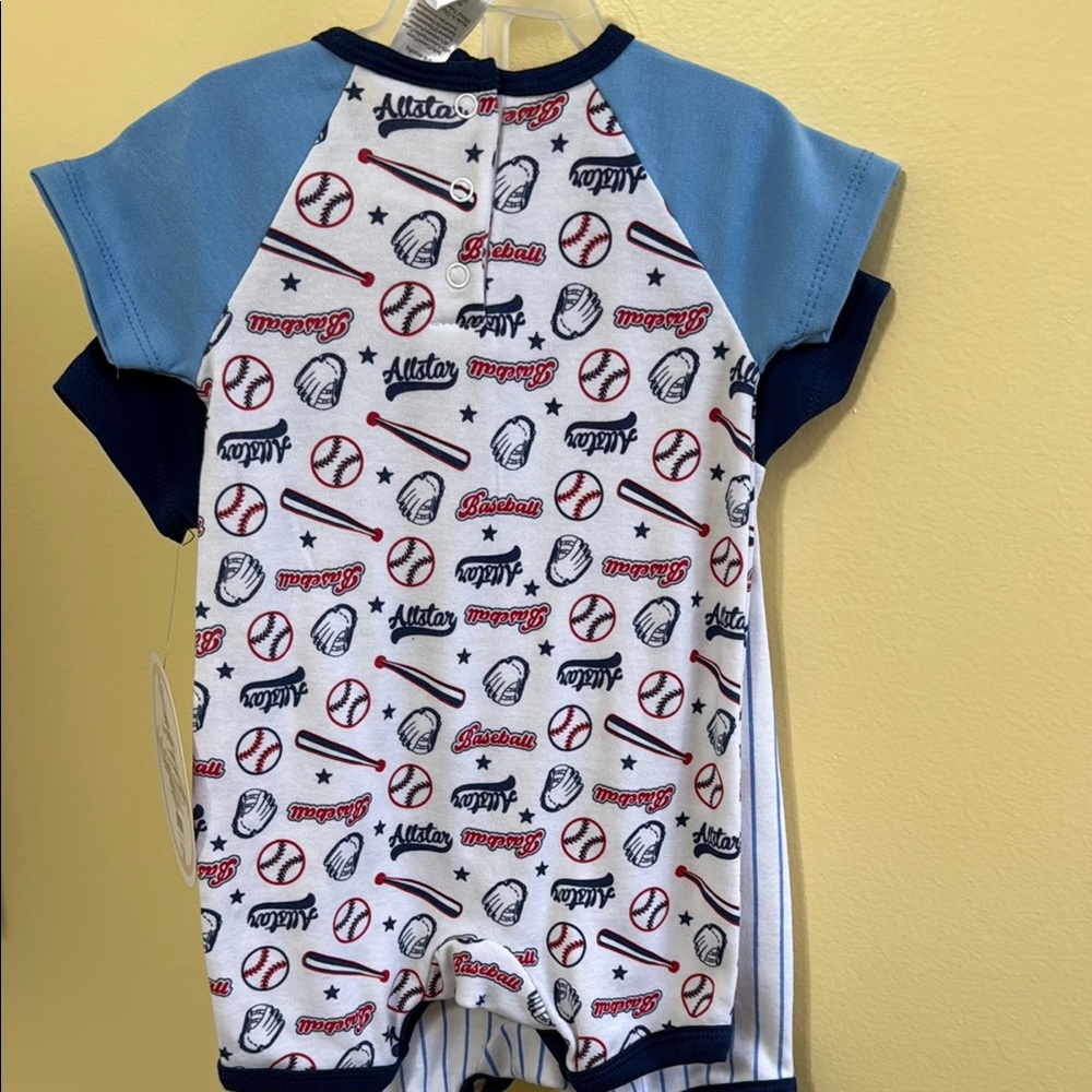 Daddy's Allstar Champion Baby Romper Set - Picture 3 of 3